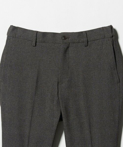 green label relaxing / グリーンレーベル リラクシング スラックス・ドレスパンツ | A+ ポリエステルツイード スタンダード イージー スラックス -ウォッシャブル・ストレッチ- | 詳細5