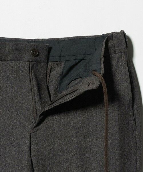 green label relaxing / グリーンレーベル リラクシング スラックス・ドレスパンツ | A+ ポリエステルツイード スタンダード イージー スラックス -ウォッシャブル・ストレッチ- | 詳細6