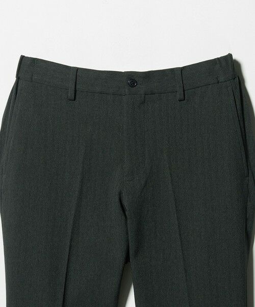 green label relaxing / グリーンレーベル リラクシング スラックス・ドレスパンツ | A+ ポリエステルツイード スタンダード イージー スラックス -ウォッシャブル・ストレッチ- | 詳細19