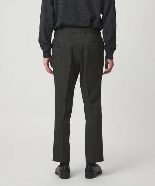 green label relaxing / グリーンレーベル リラクシング スラックス・ドレスパンツ | A+ ポリエステルツイード スタンダード イージー スラックス -ウォッシャブル・ストレッチ- | 詳細11