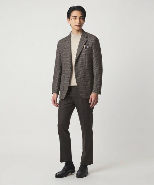 green label relaxing / グリーンレーベル リラクシング テーラードジャケット | GLR CLOTH ミルドチドリ 2B RG ジャケット | 詳細6