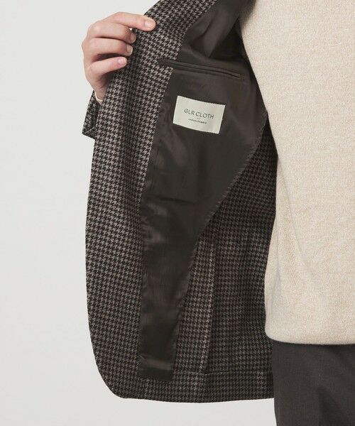 green label relaxing / グリーンレーベル リラクシング テーラードジャケット | GLR CLOTH ミルドチドリ 2B RG ジャケット | 詳細16