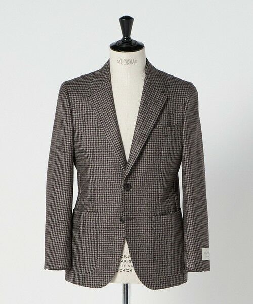 green label relaxing / グリーンレーベル リラクシング テーラードジャケット | GLR CLOTH ミルドチドリ 2B RG ジャケット | 詳細19