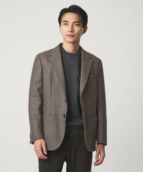 green label relaxing / グリーンレーベル リラクシング テーラードジャケット | GLR CLOTH ミルドチドリ 2B RG ジャケット | 詳細7