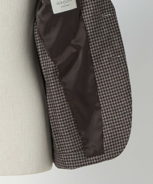 green label relaxing / グリーンレーベル リラクシング テーラードジャケット | GLR CLOTH ミルドチドリ 2B RG ジャケット | 詳細23