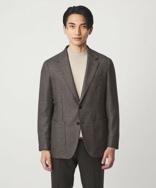 green label relaxing / グリーンレーベル リラクシング テーラードジャケット | GLR CLOTH ミルドチドリ 2B RG ジャケット | 詳細9