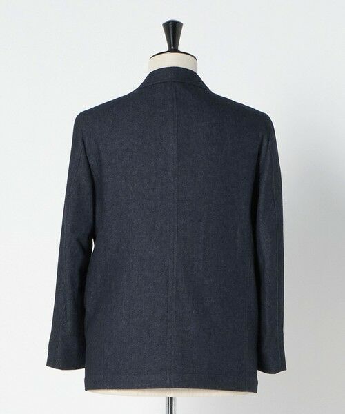 green label relaxing / グリーンレーベル リラクシング テーラードジャケット | DC W/LI デニムライク 3B 01 ジャケット | 詳細15