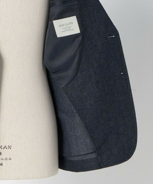 green label relaxing / グリーンレーベル リラクシング テーラードジャケット | DC W/LI デニムライク 3B 01 ジャケット | 詳細18