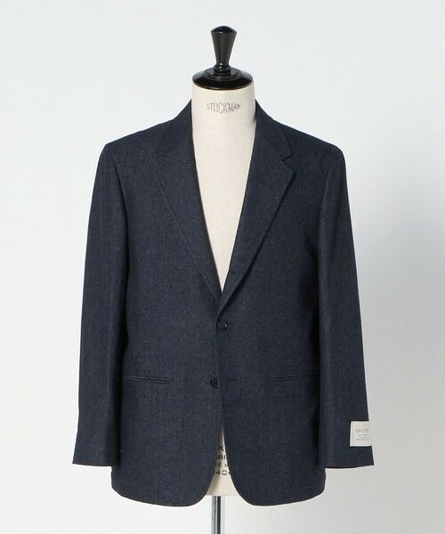 green label relaxing / グリーンレーベル リラクシング テーラードジャケット | DC W/LI デニムライク 3B 01 ジャケット | 詳細14