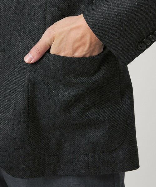 green label relaxing / グリーンレーベル リラクシング テーラードジャケット | GLR CLOTH ミルドカルゼ 2B RG ジャケット | 詳細9