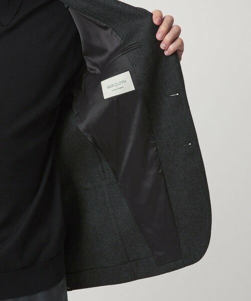 green label relaxing / グリーンレーベル リラクシング テーラードジャケット | GLR CLOTH ミルドカルゼ 2B RG ジャケット | 詳細11
