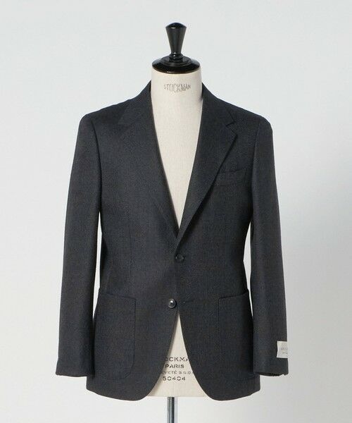 green label relaxing / グリーンレーベル リラクシング テーラードジャケット | GLR CLOTH ミルドカルゼ 2B RG ジャケット | 詳細14