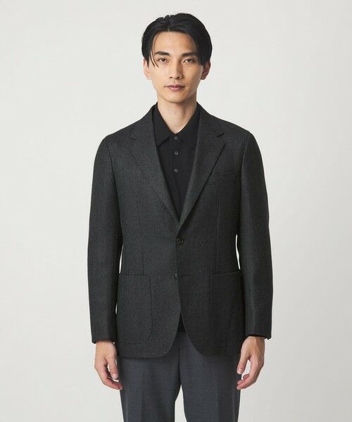 green label relaxing / グリーンレーベル リラクシング テーラードジャケット | GLR CLOTH ミルドカルゼ 2B RG ジャケット | 詳細4