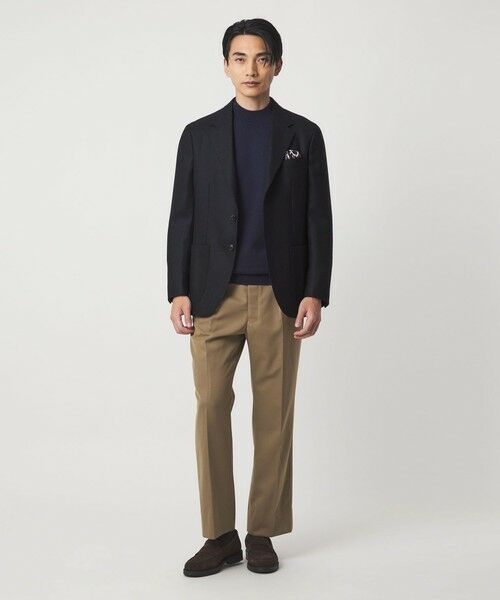 green label relaxing / グリーンレーベル リラクシング テーラードジャケット | GLR CLOTH ミルドカルゼ 2B RG ジャケット | 詳細17