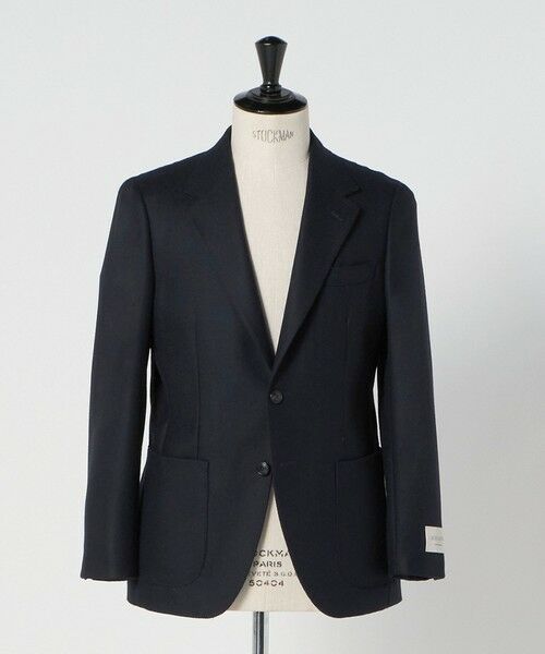 green label relaxing / グリーンレーベル リラクシング テーラードジャケット | GLR CLOTH ミルドカルゼ 2B RG ジャケット | 詳細19