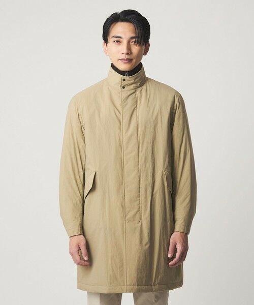 green label relaxing / グリーンレーベル リラクシング その他アウター | A+ ナイロン パデット モッズ スタンド コート -撥水・保温- | 詳細8