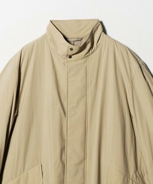 green label relaxing / グリーンレーベル リラクシング その他アウター | A+ ナイロン パデット モッズ スタンド コート -撥水・保温- | 詳細13