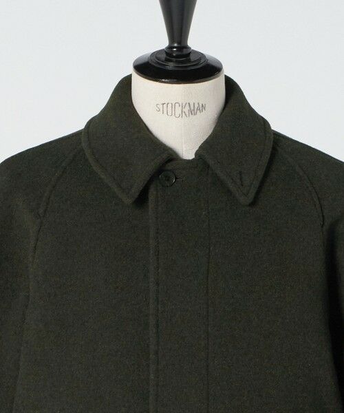 green label relaxing / グリーンレーベル リラクシング ステンカラーコート | Ballis バリス モッサー バルカラー ブラウン ステンカラーコート | 詳細10