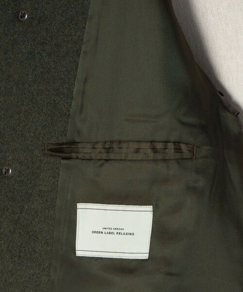 green label relaxing / グリーンレーベル リラクシング ステンカラーコート | Ballis バリス モッサー バルカラー ブラウン ステンカラーコート | 詳細19