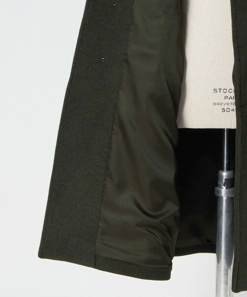 green label relaxing / グリーンレーベル リラクシング ステンカラーコート | Ballis バリス モッサー バルカラー ブラウン ステンカラーコート | 詳細20