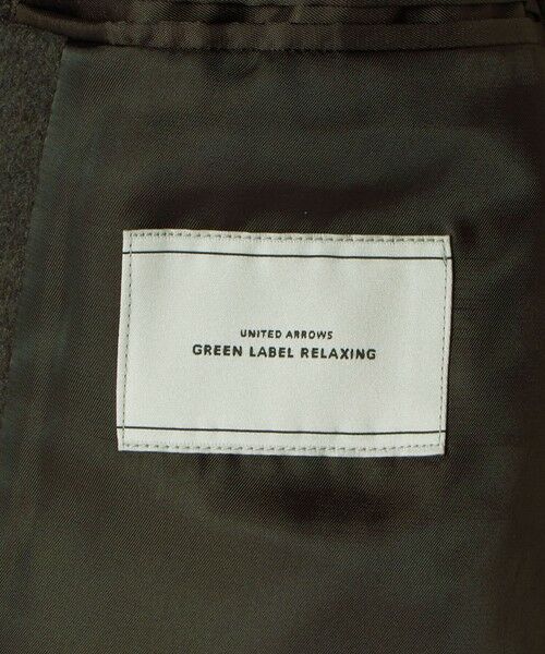 green label relaxing / グリーンレーベル リラクシング ステンカラーコート | Ballis バリス モッサー バルカラー ブラウン ステンカラーコート | 詳細22