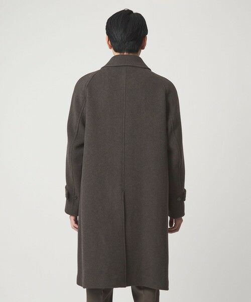 green label relaxing / グリーンレーベル リラクシング ステンカラーコート | Ballis バリス モッサー バルカラー ブラウン ステンカラーコート | 詳細5