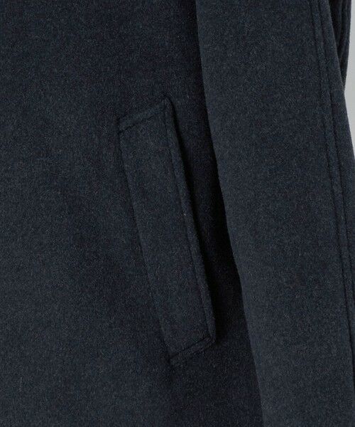 green label relaxing / グリーンレーベル リラクシング ステンカラーコート | Ballis バリス モッサー バルカラー ネイビー ステンカラーコート | 詳細6