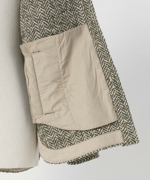green label relaxing / グリーンレーベル リラクシング その他アウター | ＜Tintoria Mattei 954＞ヘリンボーン CPOジャケット | 詳細7