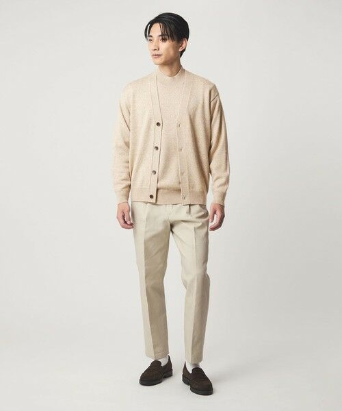 green label relaxing / グリーンレーベル リラクシング カーディガン・ボレロ | シルク ミックス Vネック カーディガン | 詳細8