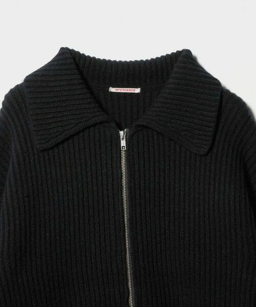 green label relaxing / グリーンレーベル リラクシング カーディガン・ボレロ | <RYE TENDER>JEROME JKT フルジップ ニット ブルゾン | 詳細2