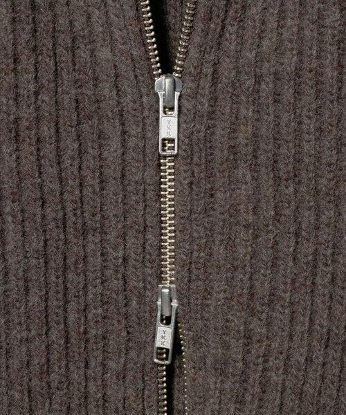 green label relaxing / グリーンレーベル リラクシング カーディガン・ボレロ | <RYE TENDER>JEROME JKT フルジップ ニット ブルゾン | 詳細14