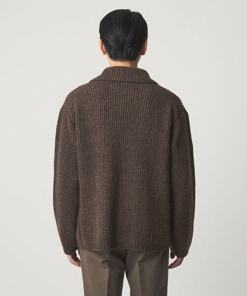 green label relaxing / グリーンレーベル リラクシング カーディガン・ボレロ | <RYE TENDER>JEROME JKT フルジップ ニット ブルゾン | 詳細8