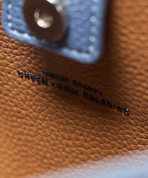 green label relaxing / グリーンレーベル リラクシング ショルダーバッグ | シボ レザーライク ミニ ショルダーバッグ トートバッグ | 詳細25