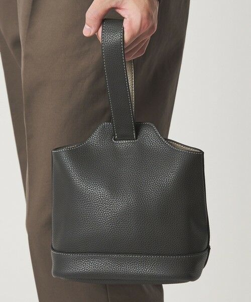 green label relaxing / グリーンレーベル リラクシング ハンドバッグ | シボ レザーライク ハンドバッグ | 詳細7