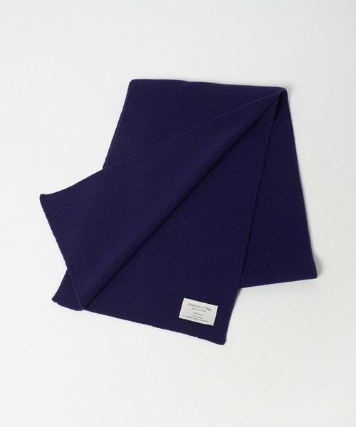 green label relaxing / グリーンレーベル リラクシング マフラー・ショール・スヌード・ストール | 【別注】＜Johnstons of Elgin＞GLR ウールカシミヤ リブ マフラー | 詳細7