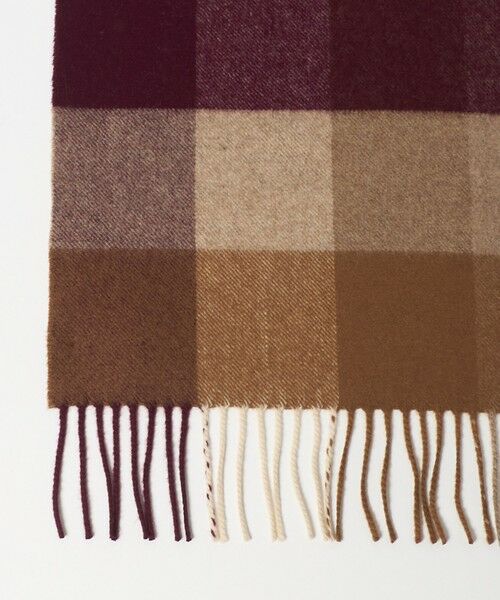 green label relaxing / グリーンレーベル リラクシング マフラー・ショール・スヌード・ストール | 【別注】＜Johnstons of Elgin＞GLR ウールカシミヤ マフラー | 詳細5