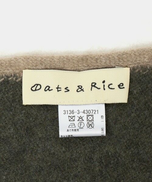 green label relaxing / グリーンレーベル リラクシング マフラー・ショール・スヌード・ストール | ＜Oats & Rice＞ニット スカーフ | 詳細6