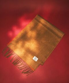 green label relaxing / グリーンレーベル リラクシング マフラー・ショール・スヌード・ストール | ＜North Peace＞シルク/WO/カシミヤ リバーシブル マフラー