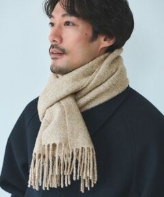 green label relaxing / グリーンレーベル リラクシング マフラー・ショール・スヌード・ストール | ＜INCALPACA TPX＞ブークレ マフラー