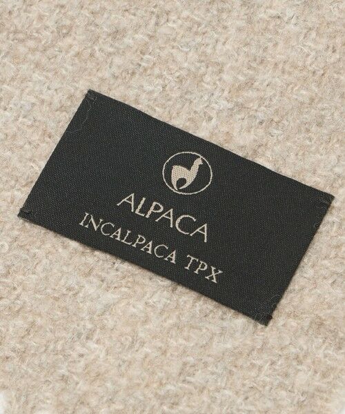 green label relaxing / グリーンレーベル リラクシング マフラー・ショール・スヌード・ストール | ＜INCALPACA TPX＞ブークレ マフラー | 詳細6