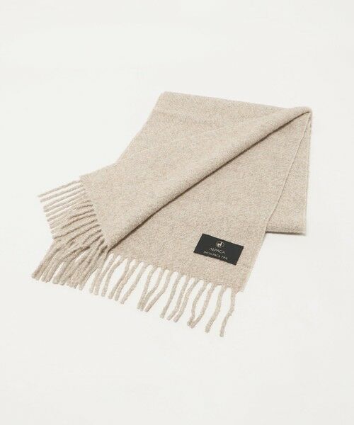 green label relaxing/グリーンレーベル リラクシング <INCALPACA TPX>ブークレ マフラー BEIGE FREE green label relaxing/グリーンレーベル リラクシング <INCALPACA TPX>ブークレ マフラー BEIGE FREE