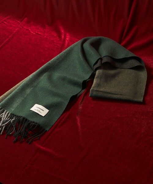 green label relaxing/グリーンレーベル リラクシング カシミヤ 100 パネル マフラー DK. GREEN FREE green label relaxing/グリーンレーベル リラクシング カシミヤ 100 パネル マフラー DK. GREEN FREE