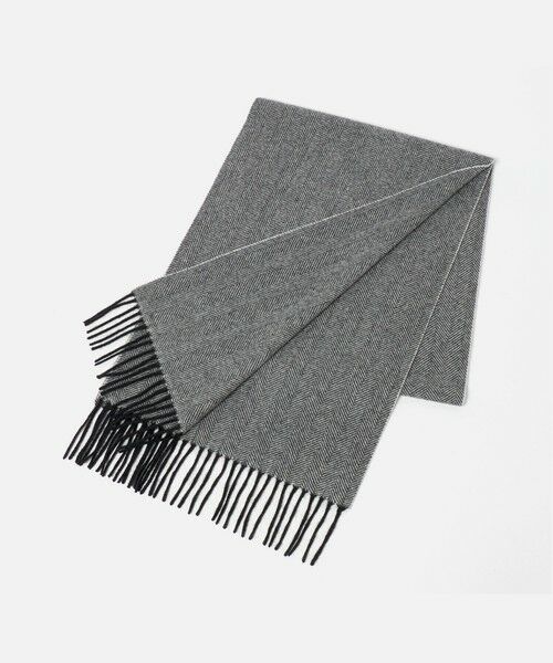 green label relaxing / グリーンレーベル リラクシング マフラー・ショール・スヌード・ストール | カシミヤ 100 トラッド マフラー | 詳細1