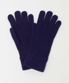 green label relaxing / グリーンレーベル リラクシング 手袋 | 【別注】＜Johnstons of Elgin＞GLR ウールカシミヤ リブ グローブ