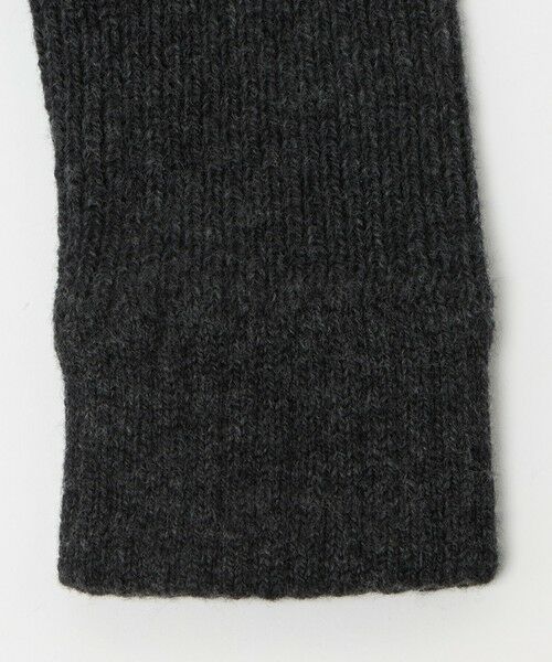 green label relaxing / グリーンレーベル リラクシング 手袋 | 【別注】＜Johnstons of Elgin＞GLR ウールカシミヤ リブ グローブ | 詳細1