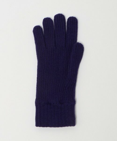 green label relaxing / グリーンレーベル リラクシング 手袋 | 【別注】＜Johnstons of Elgin＞GLR ウールカシミヤ リブ グローブ | 詳細7