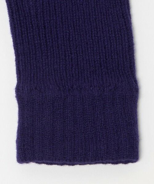 green label relaxing / グリーンレーベル リラクシング 手袋 | 【別注】＜Johnstons of Elgin＞GLR ウールカシミヤ リブ グローブ | 詳細9