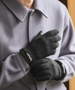green label relaxing / グリーンレーベル リラクシング 手袋 | ＜Barbour＞フリース グローブ -タッチスクリーン-