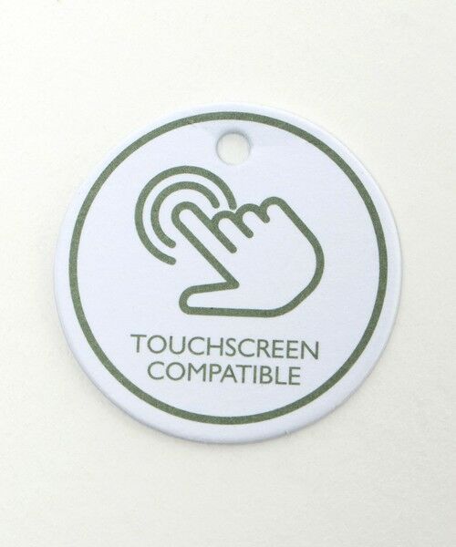 green label relaxing / グリーンレーベル リラクシング 手袋 | ＜Barbour＞フリース グローブ -タッチスクリーン- | 詳細5