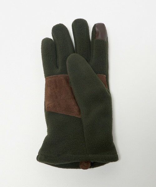 green label relaxing / グリーンレーベル リラクシング 手袋 | ＜Barbour＞フリース グローブ -タッチスクリーン- | 詳細6